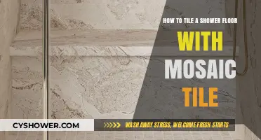 Mastering Mosaic Tile Installation: A Step-by-Step Guide for Shower Floors