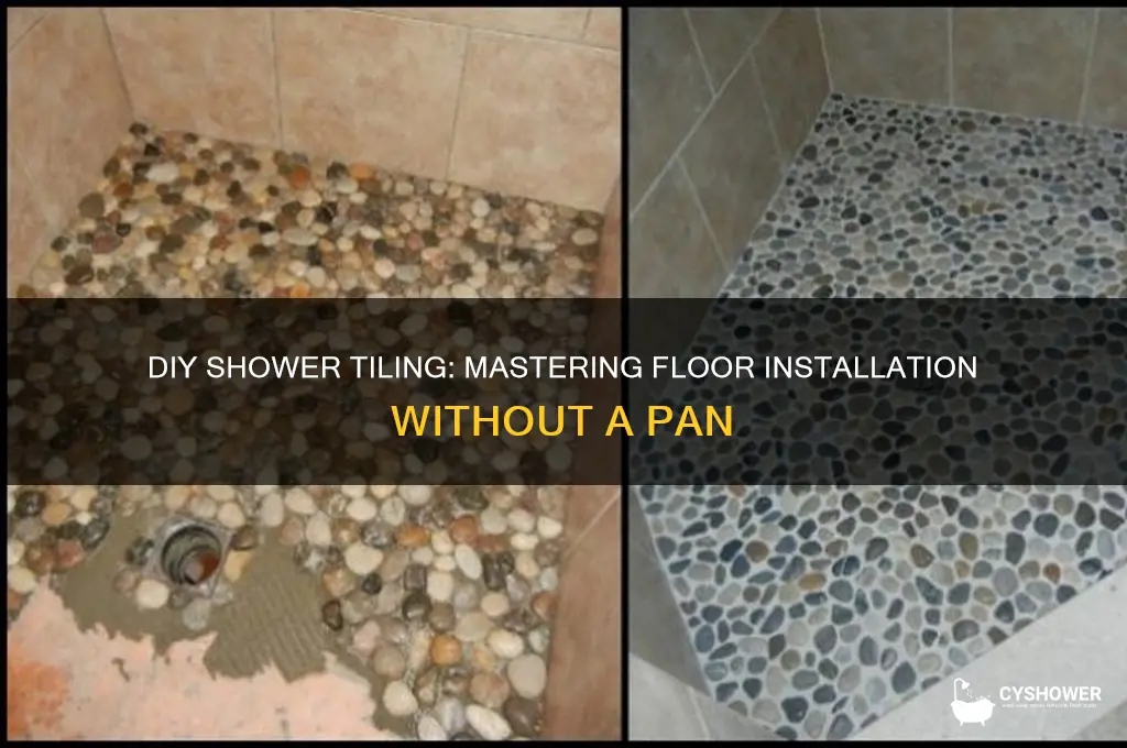 how to tile a shower floor without a pan