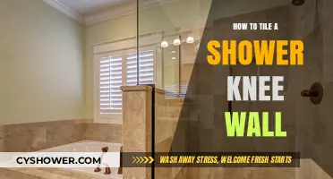 Mastering Shower Tiling: A Step-by-Step Guide to Knee Wall Installation