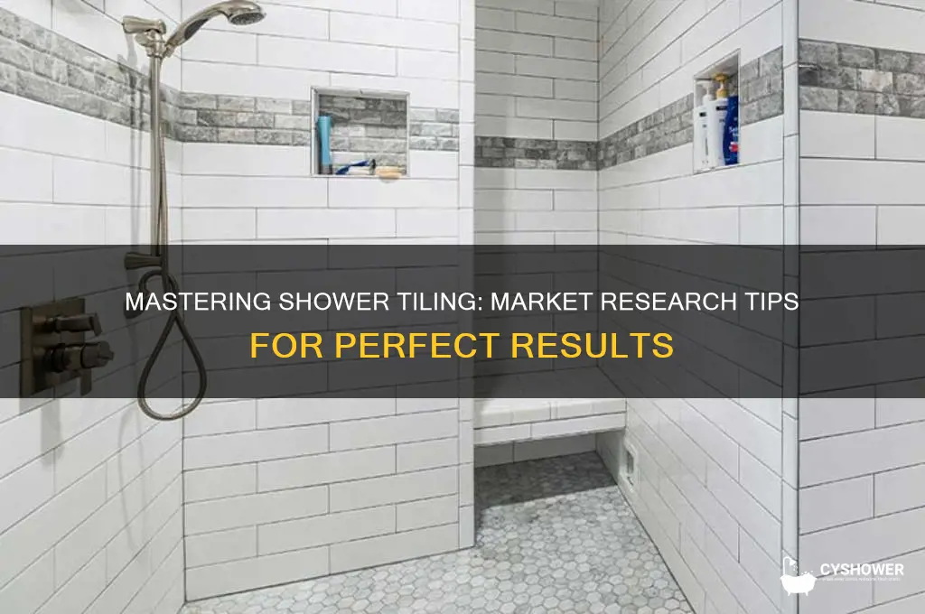 how to tile a shower market research