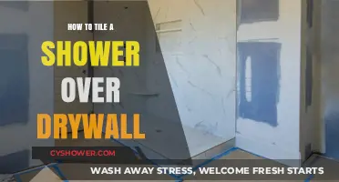 Tiling a Shower Over Drywall: Step-by-Step Guide for a Waterproof Finish