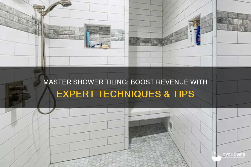 how to tile a shower revenue