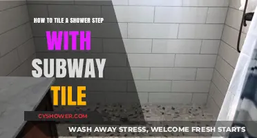 Tiling a Shower Step: Subway Tile Installation Guide for Beginners