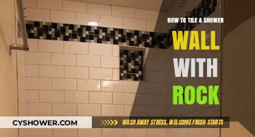 Transform Your Shower: Tiling with Rock for a Stunning Look