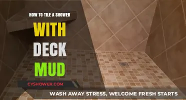Mastering Shower Tiling: A Step-by-Step Guide to Using Deck Mud