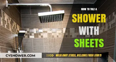 Master Shower Tiling: Easy Steps to Install Sheet Tiles Like a Pro