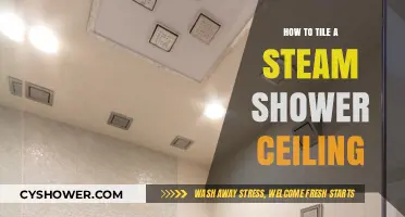 Tiling a Steam Shower Ceiling: Step-by-Step Guide for a Waterproof Finish