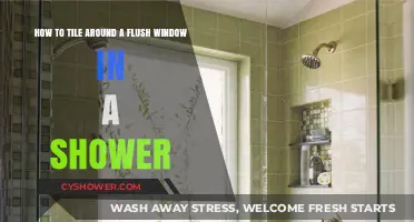 Tiling Around Flush Windows in Showers: A Step-by-Step Guide