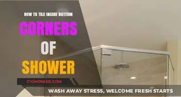 Mastering Shower Tiling: Tips for Perfect Inside Bottom Corners
