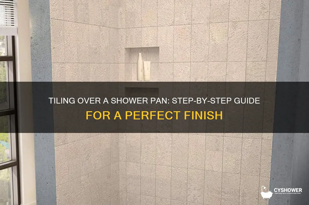 how to tile ove prova shower pan