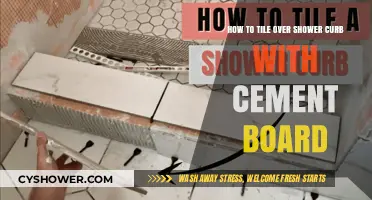 Tiling Over Shower Curb: Cement Board Installation Guide