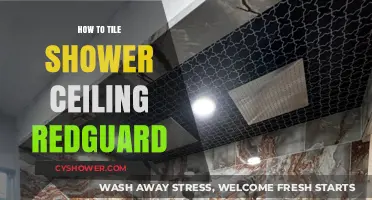 Tiling Shower Ceilings with RedGuard: A Step-by-Step Guide