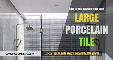 Mastering Large Porcelain Tile Installation on Shower Walls: A Step-by-Step Guide
