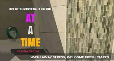 Master Tiling Shower Walls: One Wall at a Time Guide