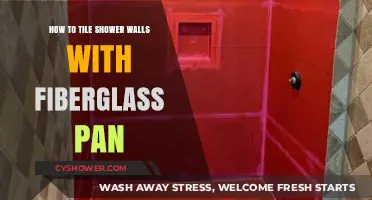Tiling Shower Walls: A Step-by-Step Guide with Fiberglass Pan