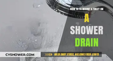 Mounting a Toilet Over a Shower Drain: A Step-by-Step Guide