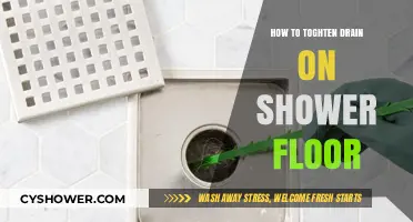 Easy Steps to Tighten Your Shower Floor Drain Effectively