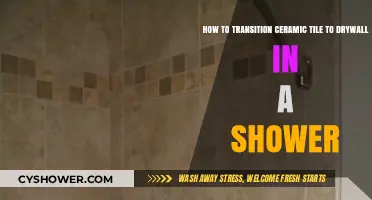 Seamless Shower Transition: Ceramic Tile to Drywall Installation Guide