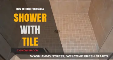 Trimming Fiberglass Showers with Tile: A Step-by-Step DIY Guide