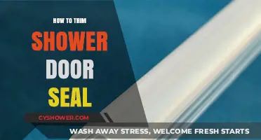 Easy DIY Guide: Trimming Your Shower Door Seal for a Perfect Fit