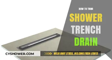 Mastering Shower Trench Drain Trimming: A Step-by-Step DIY Guide