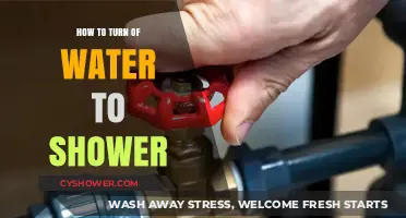 Quick Guide: Turning Off Water Supply to Your Shower Easily