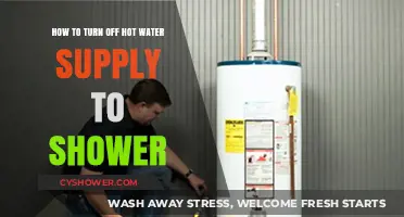 Quick Guide: Safely Turning Off Your Shower's Hot Water Supply