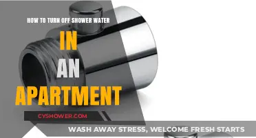 Quick Guide: Turning Off Shower Water in Your Apartment Easily