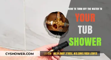 Quick Guide: Turning Off Water Supply to Your Tub Shower