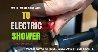 Quick Guide: Safely Turning Off Water Supply to Electric Shower