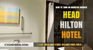 Hilton Hotel Monitor Shower Head: Simple Steps to Turn It On