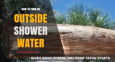 Easy Steps to Activate Your Outdoor Shower Water Supply