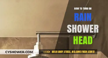 Easy Steps to Activate Your Rain Shower Head for a Luxurious Experience