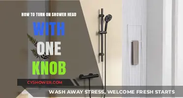 Easy Guide: Activating Your Single-Knob Shower Head Effortlessly