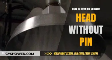Easy Steps to Activate Your Shower Head Without a Pin