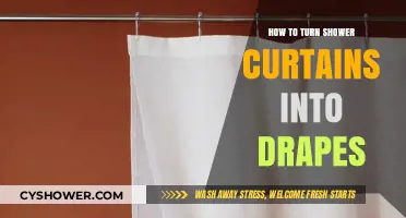 Creative Repurposing: Transforming Shower Curtains into Stylish Drapes