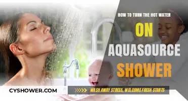 Easy Steps to Activate Hot Water on Your Aquasource Shower