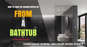 Easy Steps to Activate Your Bathtub's Shower Water Flow