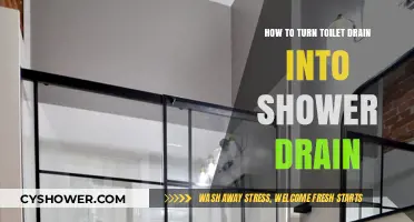 Transform Your Toilet Drain into a Functional Shower Drain Easily