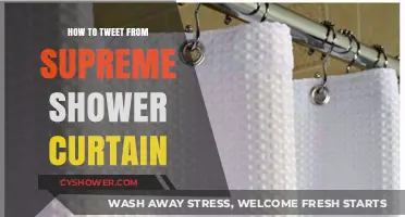 Tweeting from the Tub: Supreme Shower Curtain Hacks