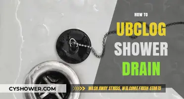 Quick and Easy Steps to Unclog Your Shower Drain