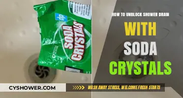Unclog Your Shower Drain Easily with Soda Crystals: A Quick Guide