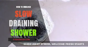 Quick Fixes to Unblock Your Slow Draining Shower Easily