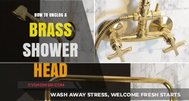 Effective DIY Methods to Unclog Your Brass Shower Head Easily