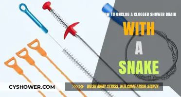 Effective Snake Technique to Clear Clogged Shower Drains Easily