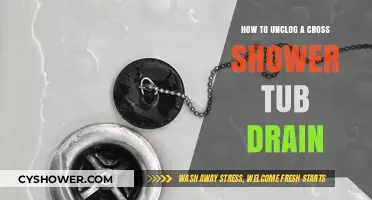 Effective DIY Methods to Unclog Your Cross Shower Tub Drain