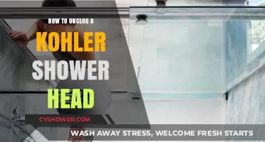Quick Fixes: Unclogging Your Kohler Shower Head Effortlessly