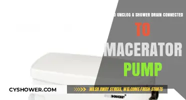 Unclogging Shower Drains Connected to Macerator Pumps: A Step-by-Step Guide