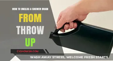 Quick Guide: Unclogging Shower Drains After Throw Up Incidents