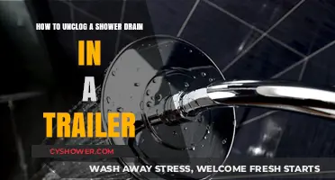 Quick Fixes: Unclogging Your Trailer Shower Drain Easily and Effectively